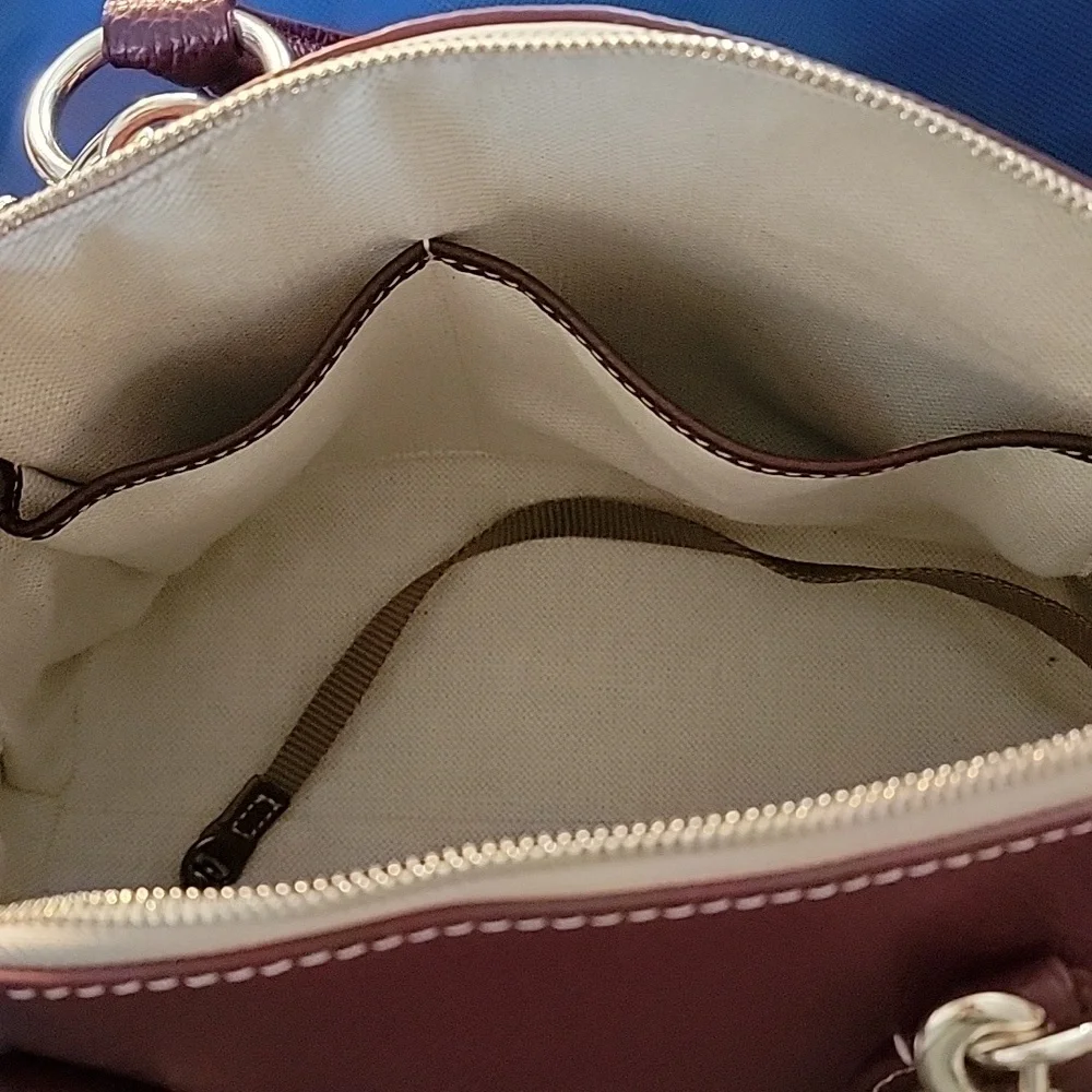 Dooney & Bourke Lucca Leather Satchel - Picture 8 of 13